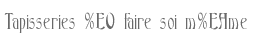 Tapisseries � faire soi m�me
